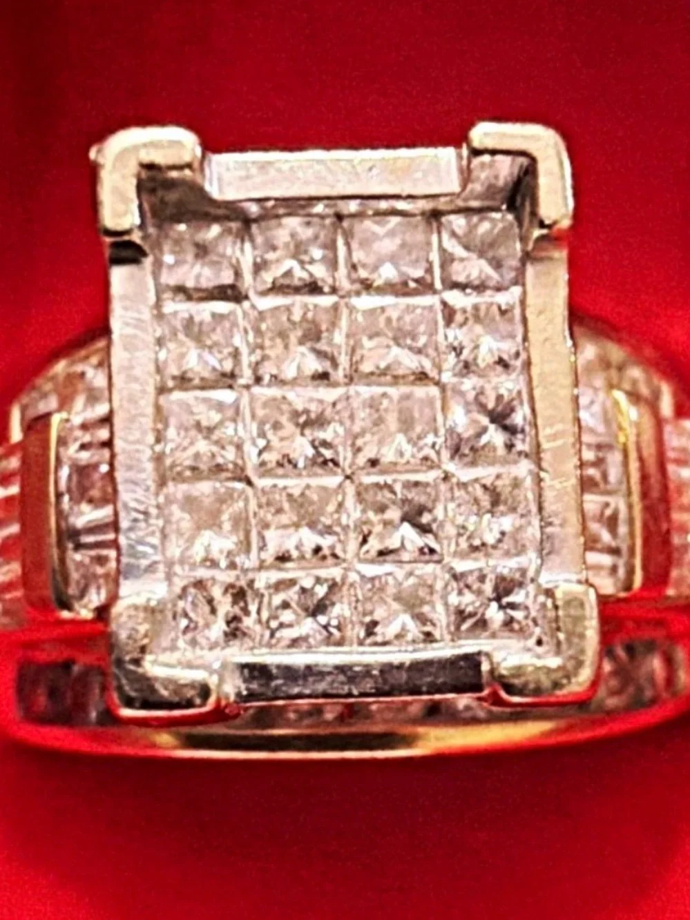 Gold Tone 14k 2TCW - Yellow Gold wedding ring